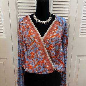 Free People Seaside long sleeve top.